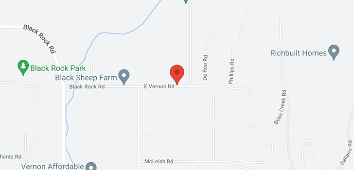 map of 3648 East Vernon Road
